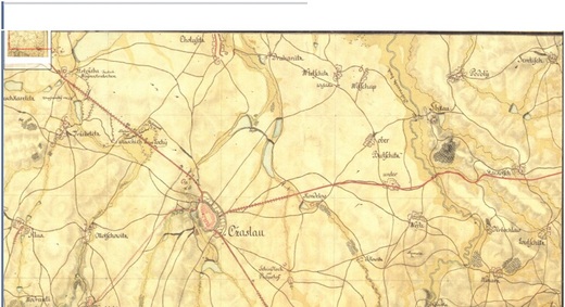 Ukázka map – okolí Čáslavi