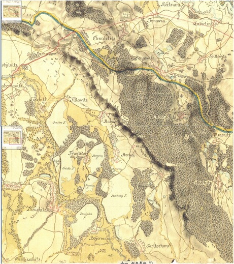 Ukázka map – okolí Litošic